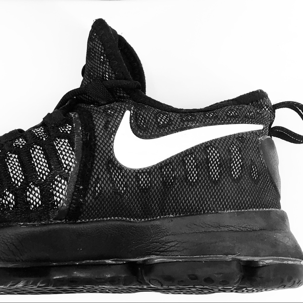 Nike KD 9 Kevin Durant Oreo Basketball Shoes 9 - Picture 4 of 12